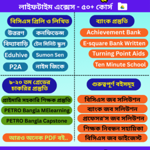 BCS, সরকারি, বেসরকারি চাকরির প্রস্তুতি